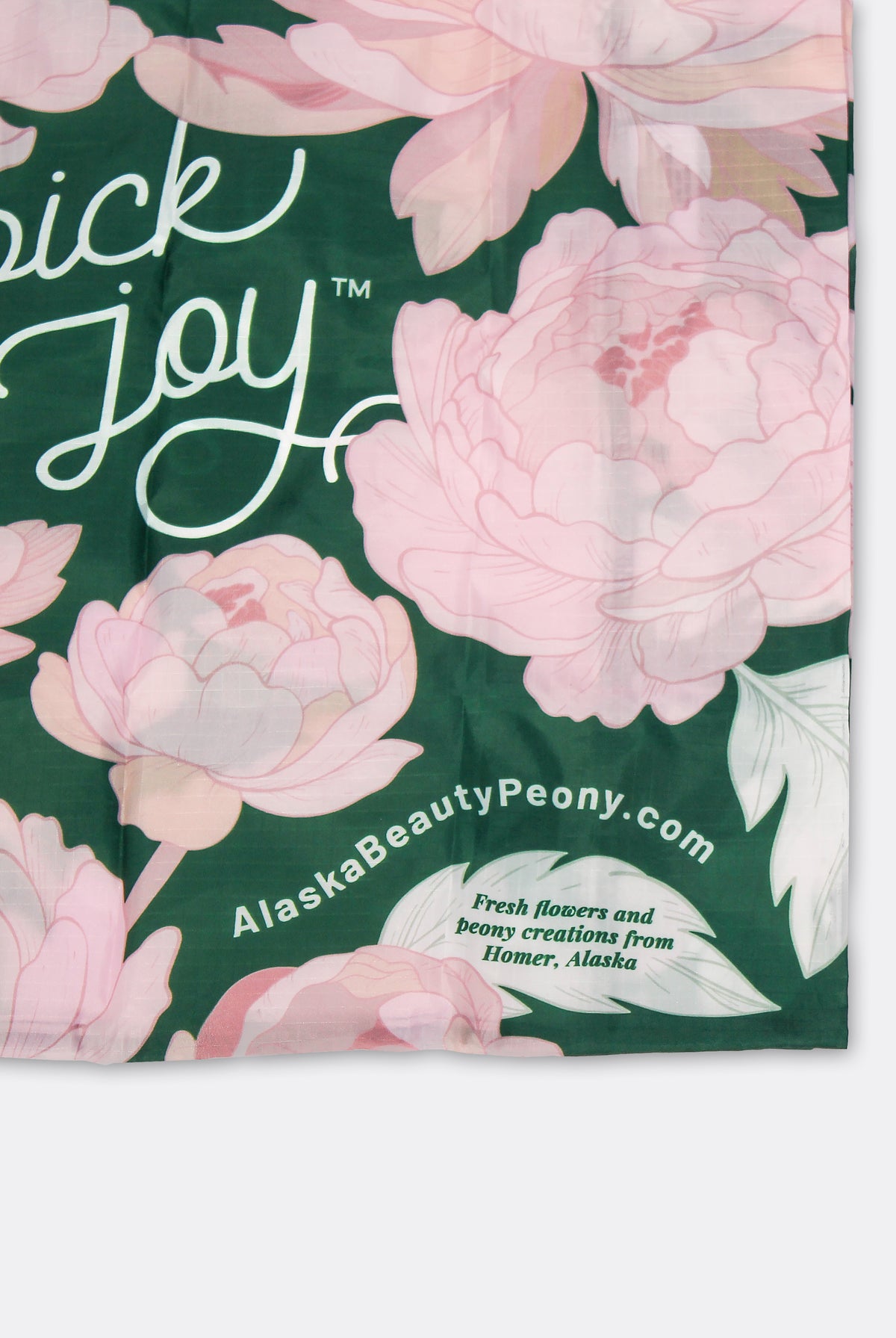 REUSABLE ‘PICK JOY’ BAGGU TOTE BAG-Apparel-Alaska Beauty Peony Coop-Alaska Beauty Peony Coop