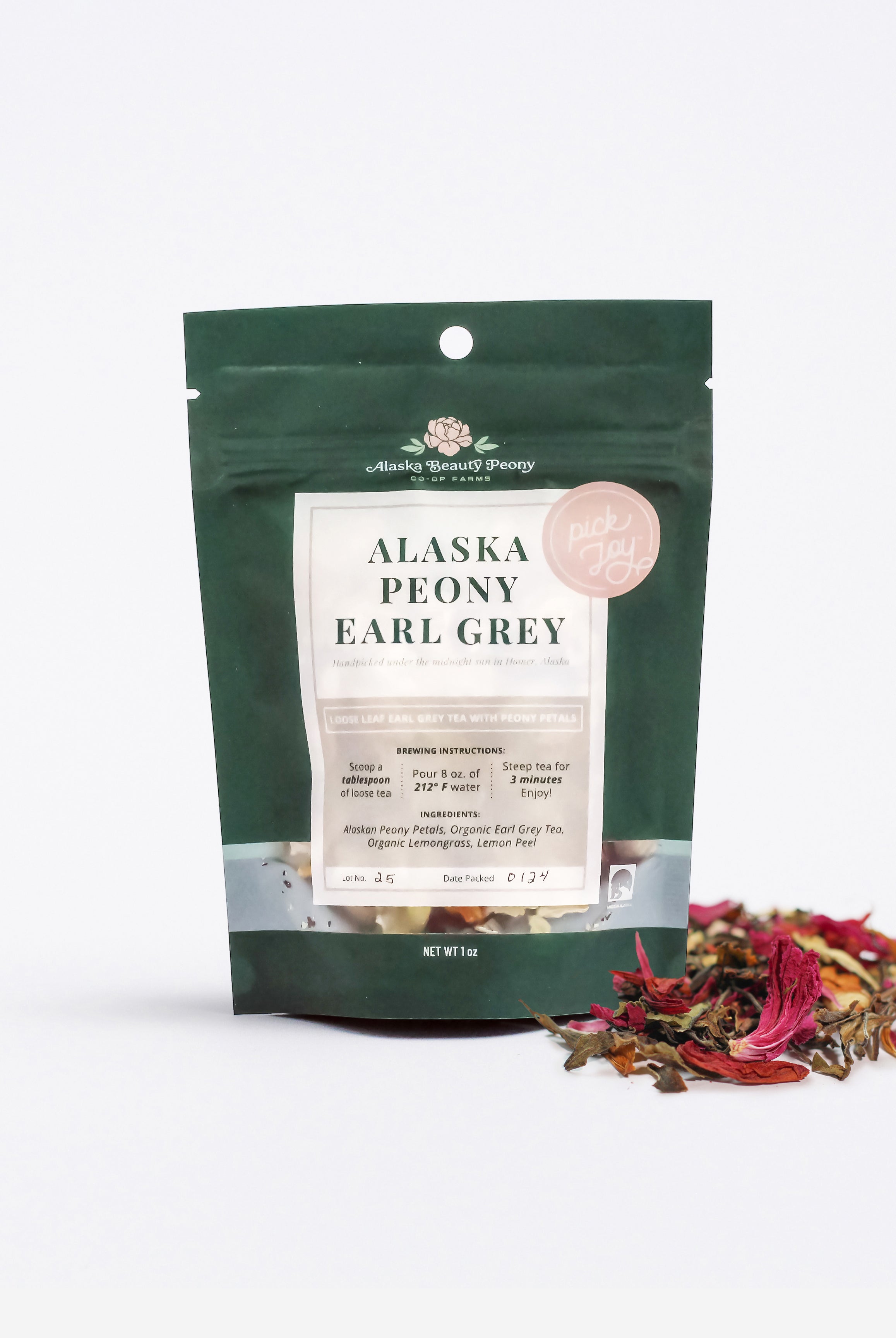Alaska Peony Earl Grey - 1oz