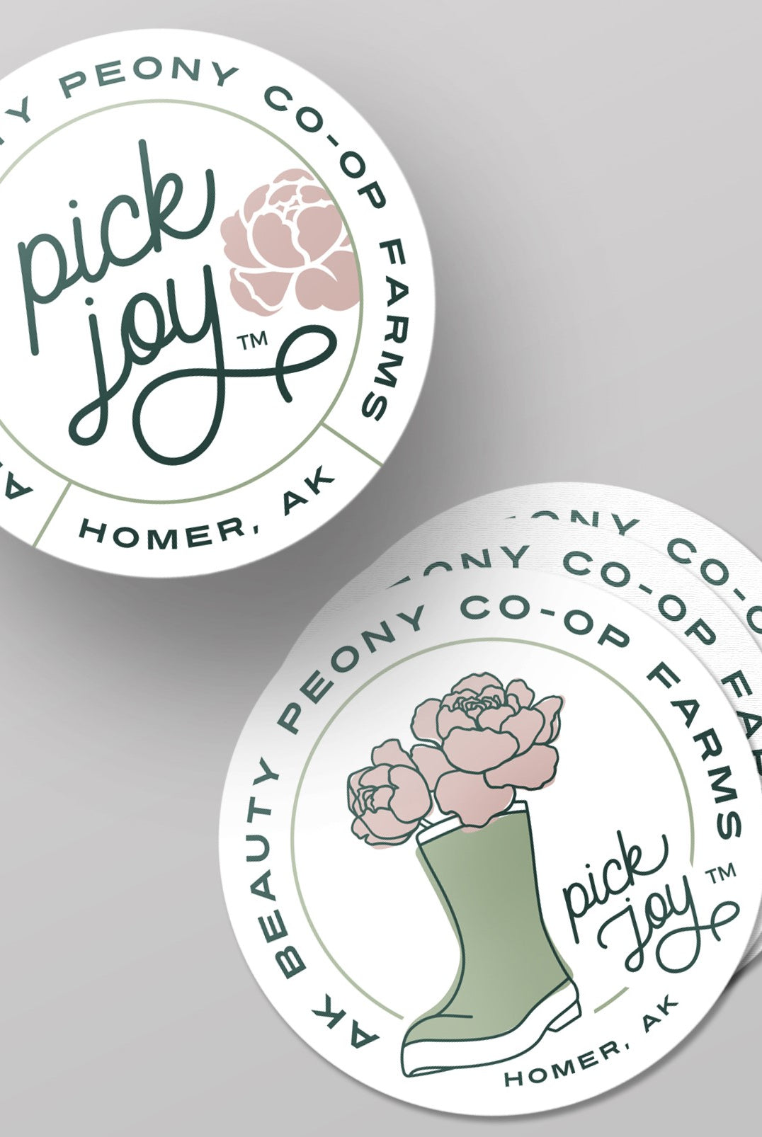 Pick Joy! Stickers - Set of 2