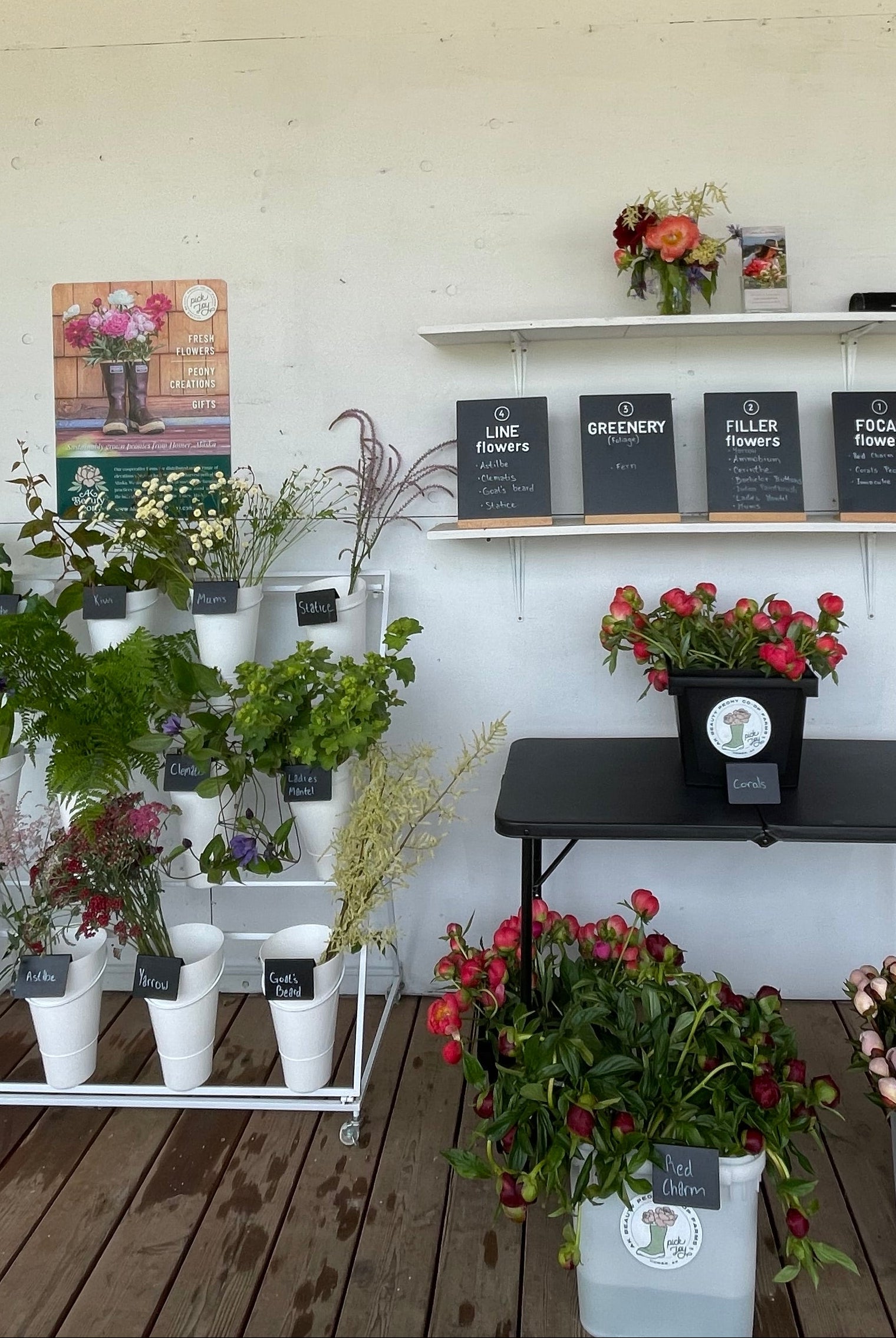 DIY Bouquet Bar at Cove & Co-Event-Alaska Beauty Peony Coop-July 3-Small-Alaska Beauty Peony Coop