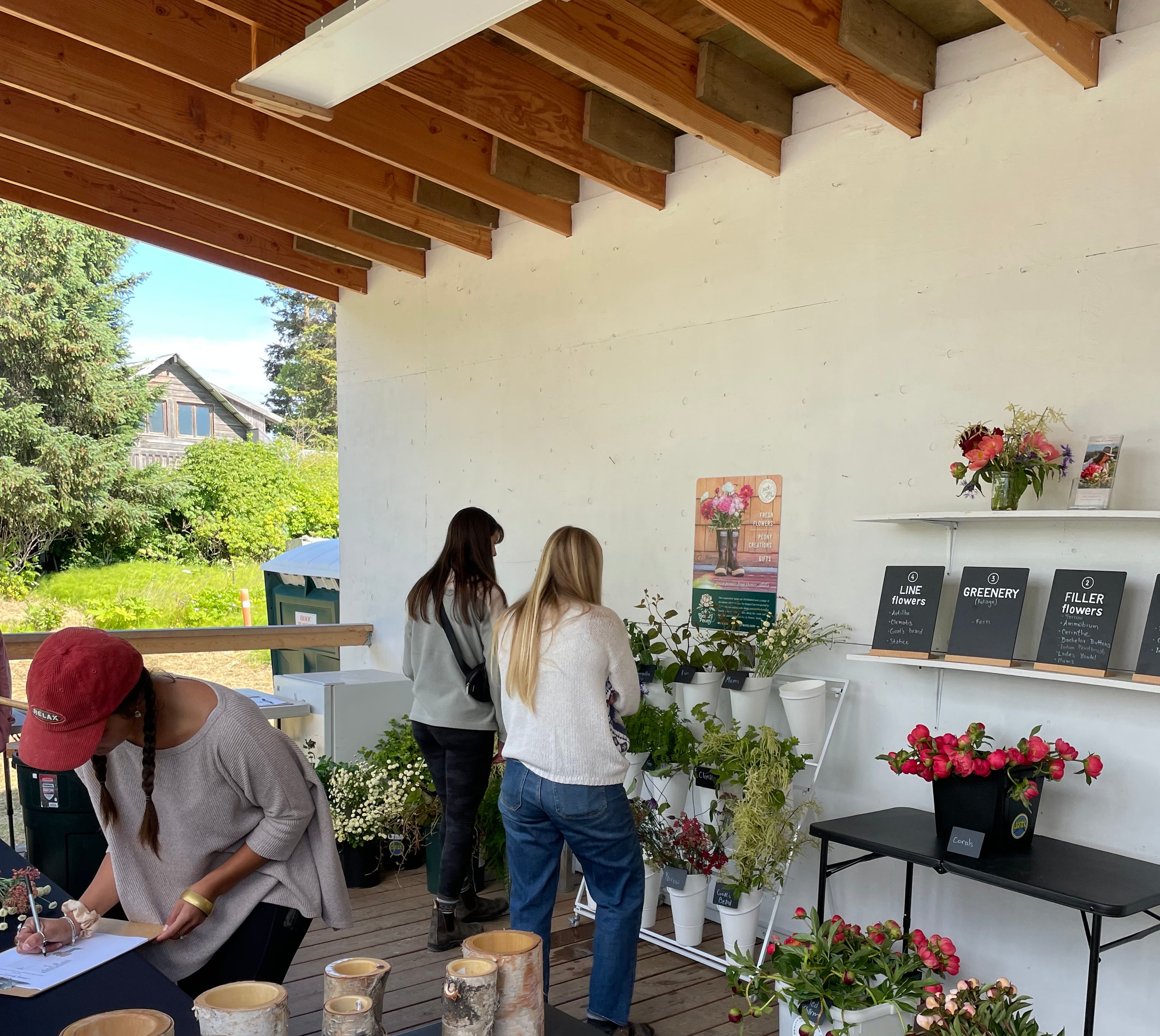 DIY Bouquet Bar at Cove & Co-Event-Alaska Beauty Peony Coop-July 3-Small-Alaska Beauty Peony Coop